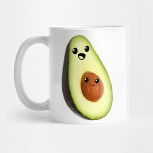 avocado faces Mug